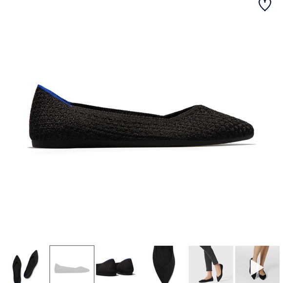 Rothys The Point- black honeycomb - Picture 4 of 4